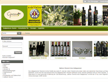 Tablet Screenshot of olivenoel-shop.com